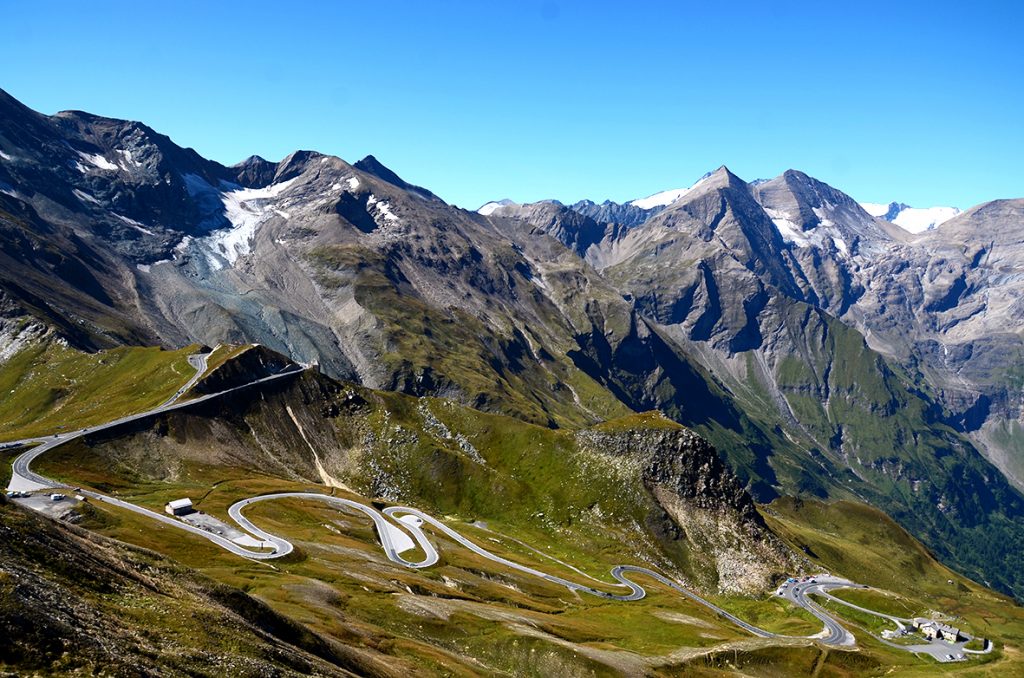 Carretera panorámica del Grossglockner, en verano