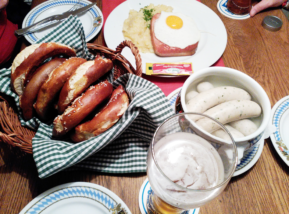 Desayuno a la bávara en toda regla