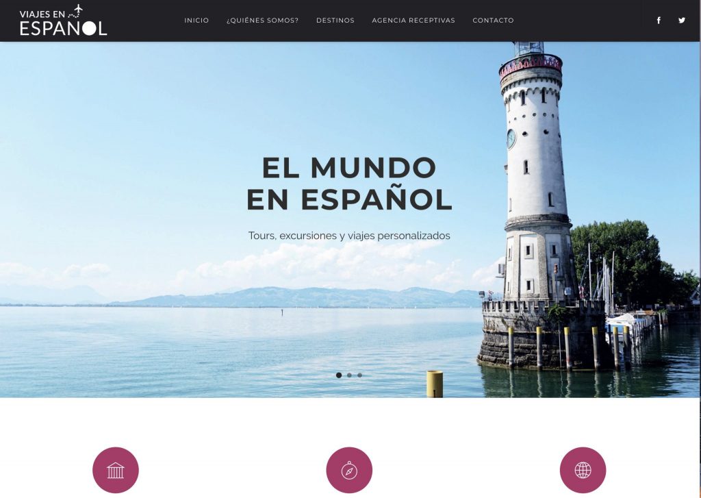 Web de Viajes en español - Colombia. /www.viajesenespanol.co